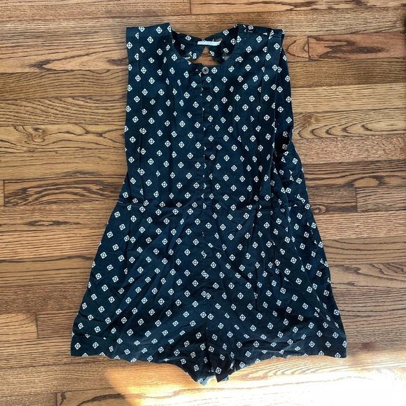 Free People | Ashley Diamond Print Sleeveless Romper - Picture 3 of 5